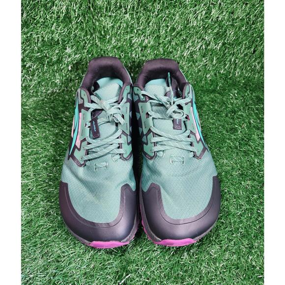 Altra Lone Peak 7 Men's Trail Running Shoes Size 11.5 Green/Teal Med/D